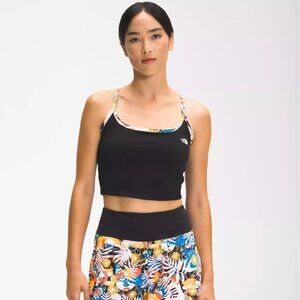 THE NORTH FACE Women's Tanklette Dune Sky Black Active Top Womens Size Small